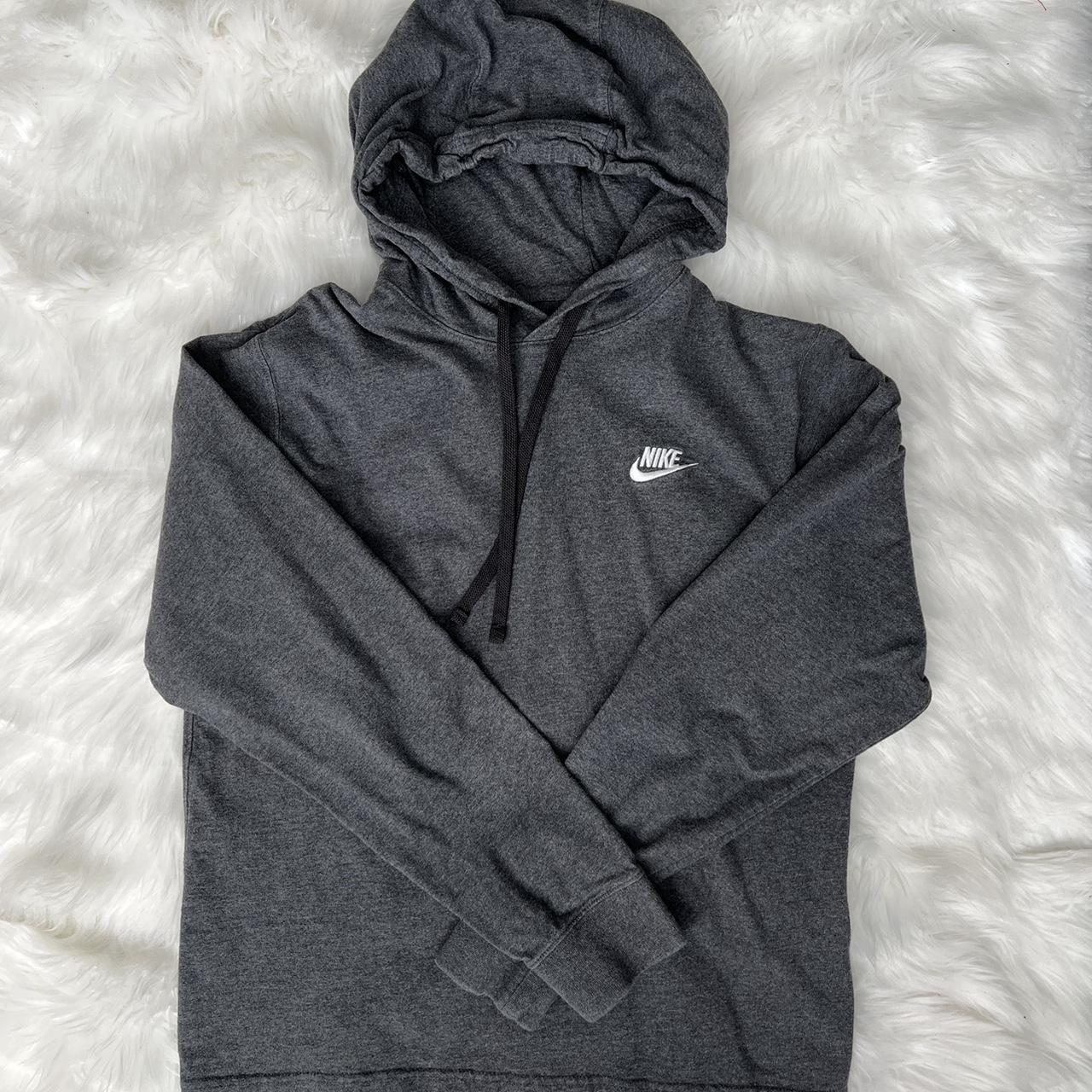 Nike hoodie sale with drawstrings