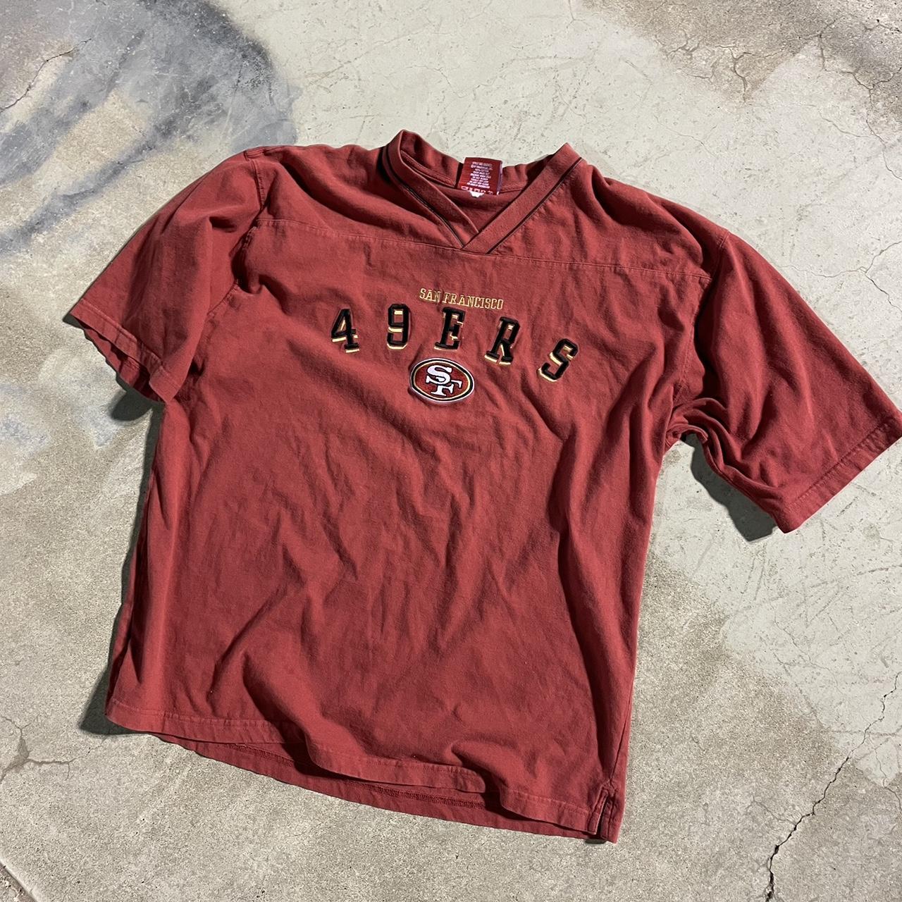 Vintage San Francisco 49ers Logo 7 T-shirt Shows - Depop