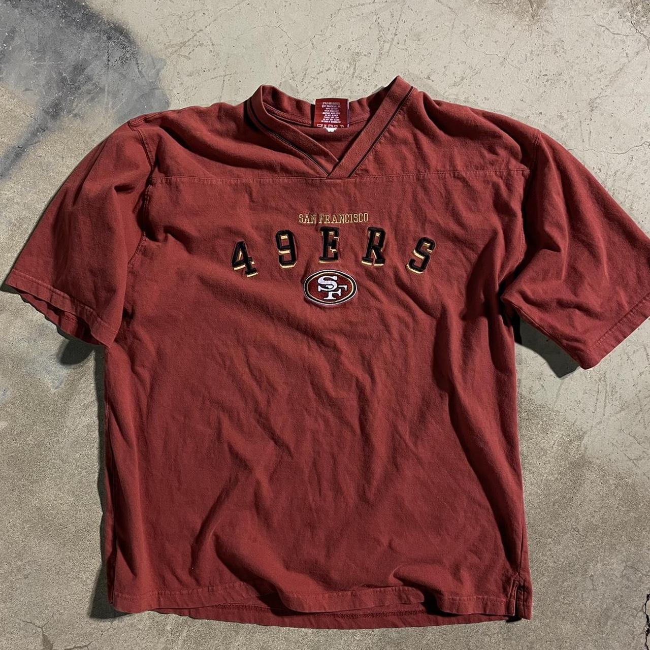 Vintage San Francisco 49ers Logo 7 T-shirt Shows - Depop