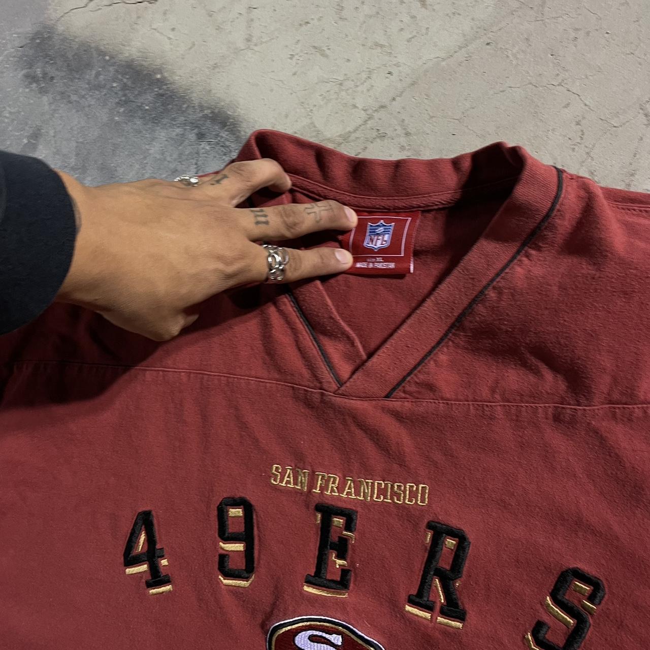 San Francisco 49ers Black Shirt Vintage looking - Depop