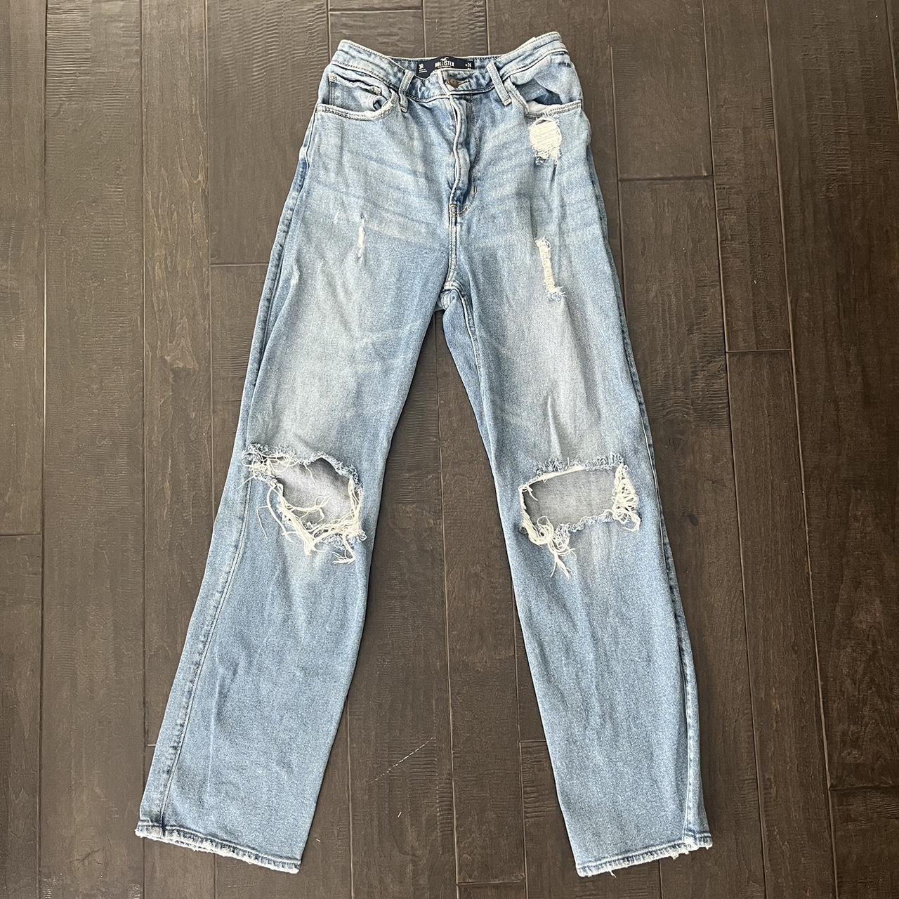 Ultra High-rise Dad Jeans (hollister)... - Depop