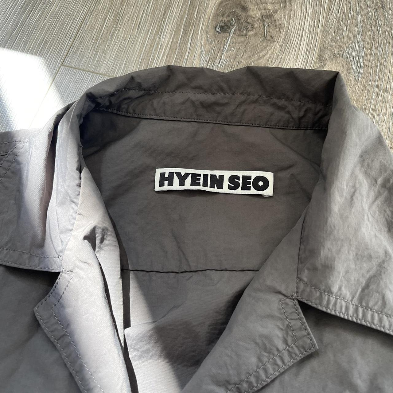 HYEIN SEO smoker’s shirt-grey, Size 1, fits us...