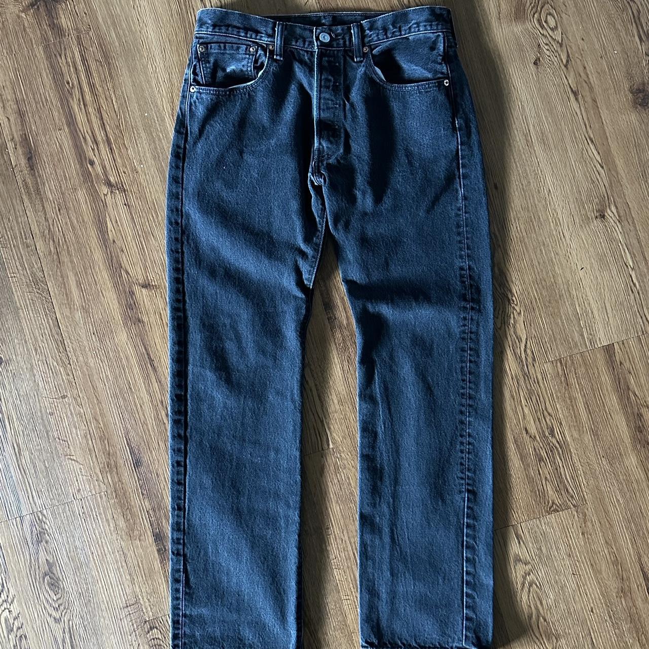 Vintage Levi’s 501 Faded Black, tagged size:...