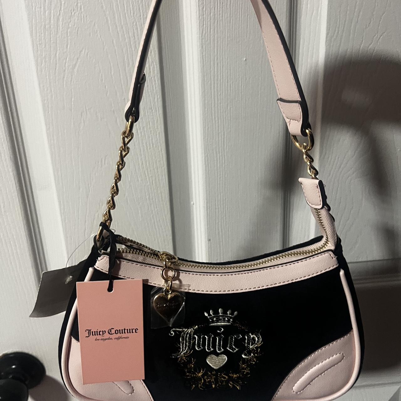 Black juicy-couture-bag - Depop