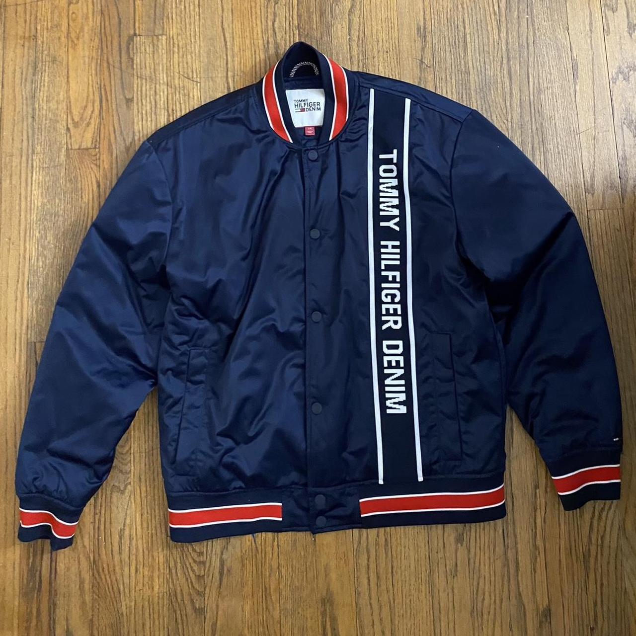 Hilfiger denim bomber on sale jacket