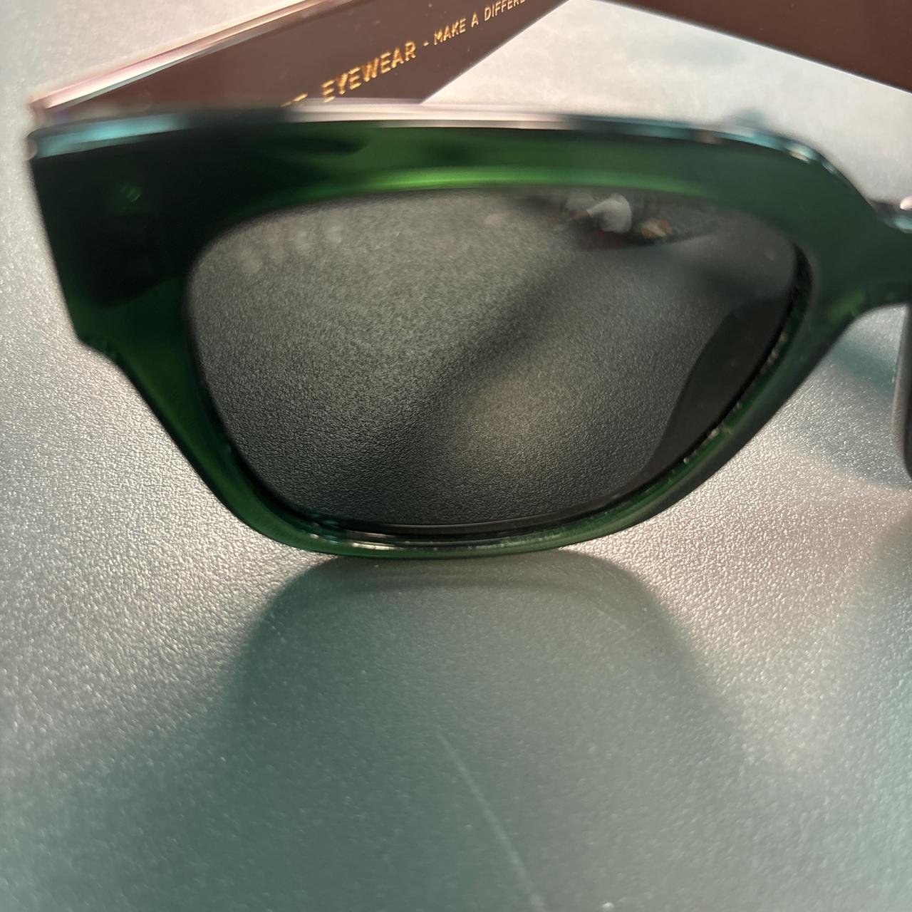 DIFF Women's Sunglasses - Green/Brown – DIFF Gree… - image 4