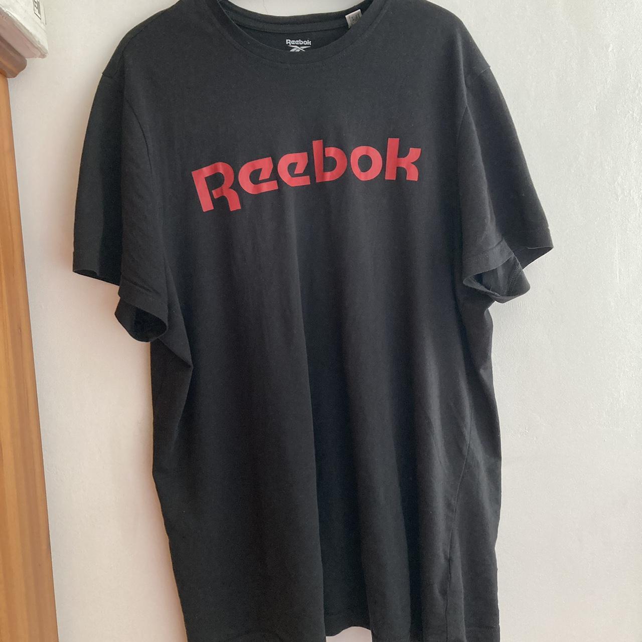 Reebok Men's T-Shirt - Red - XXL