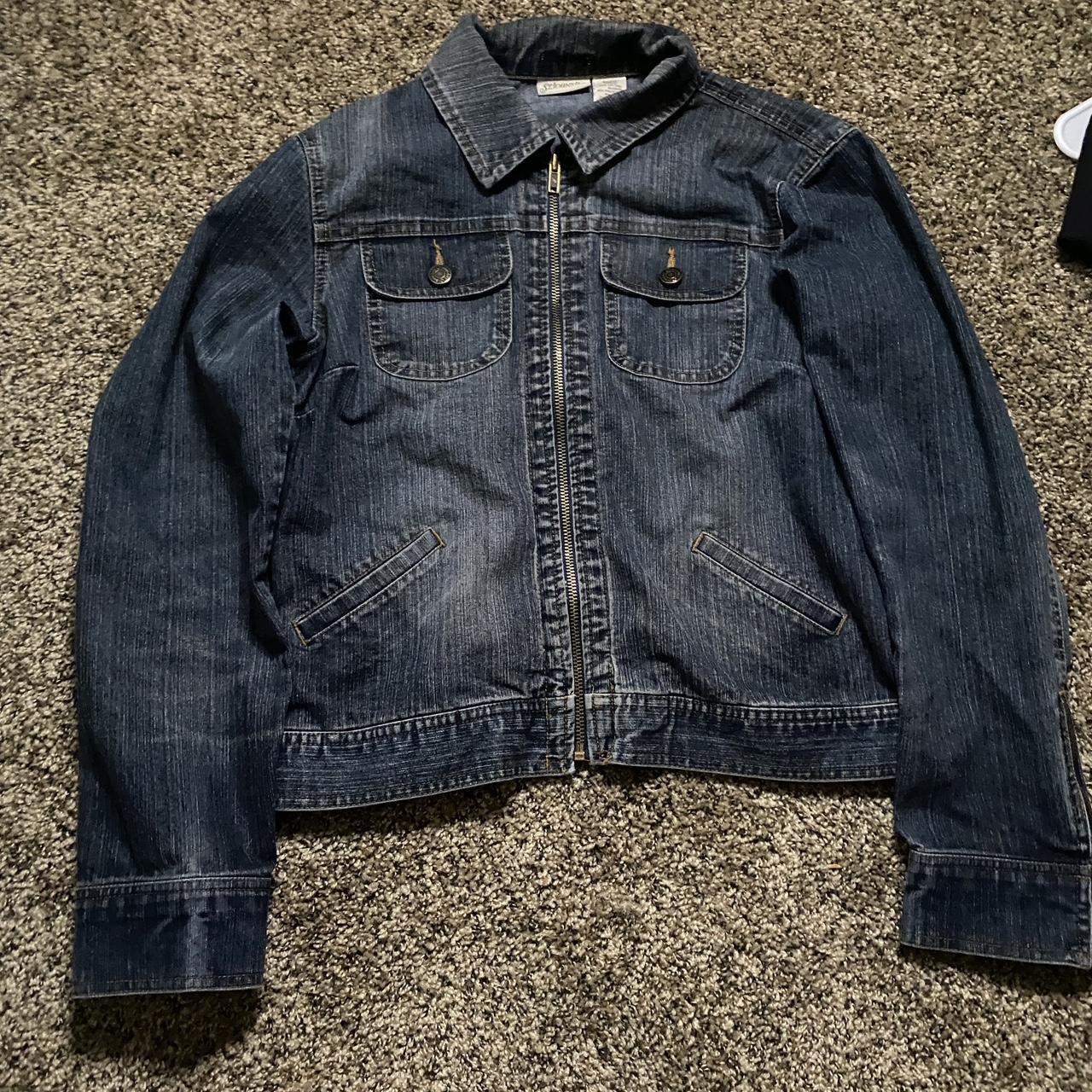 Diesel Men's Blue Jacket | Depop