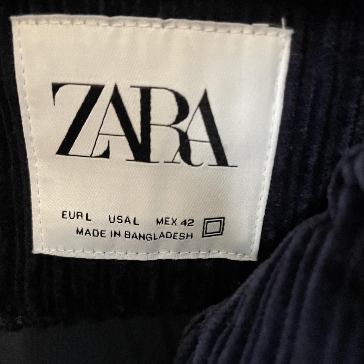 Zara Men's Navy Jacket | Depop