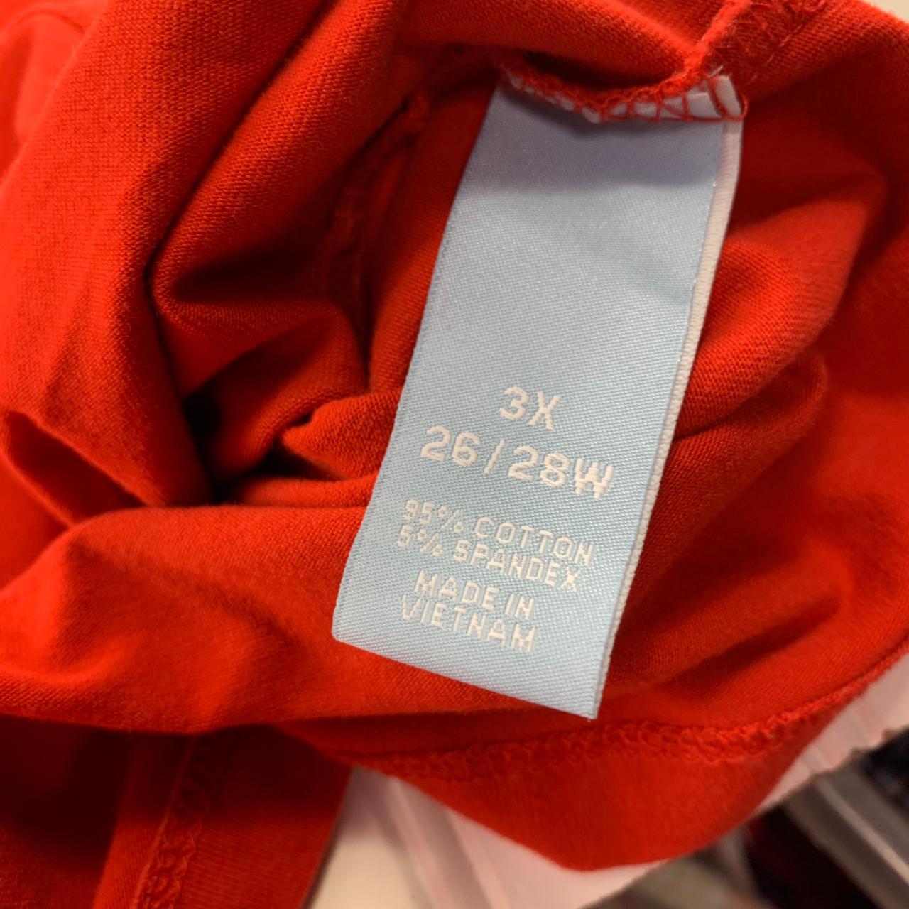 Liz & Me Women's Plus Blouse / Top Color Red with... Depop