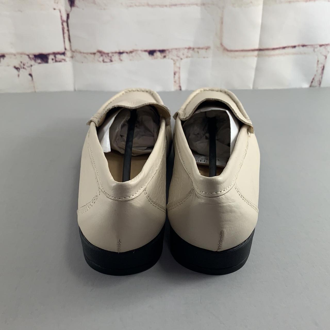 Valley Lane Leather Loafers Color - Ivory Size -... - Depop