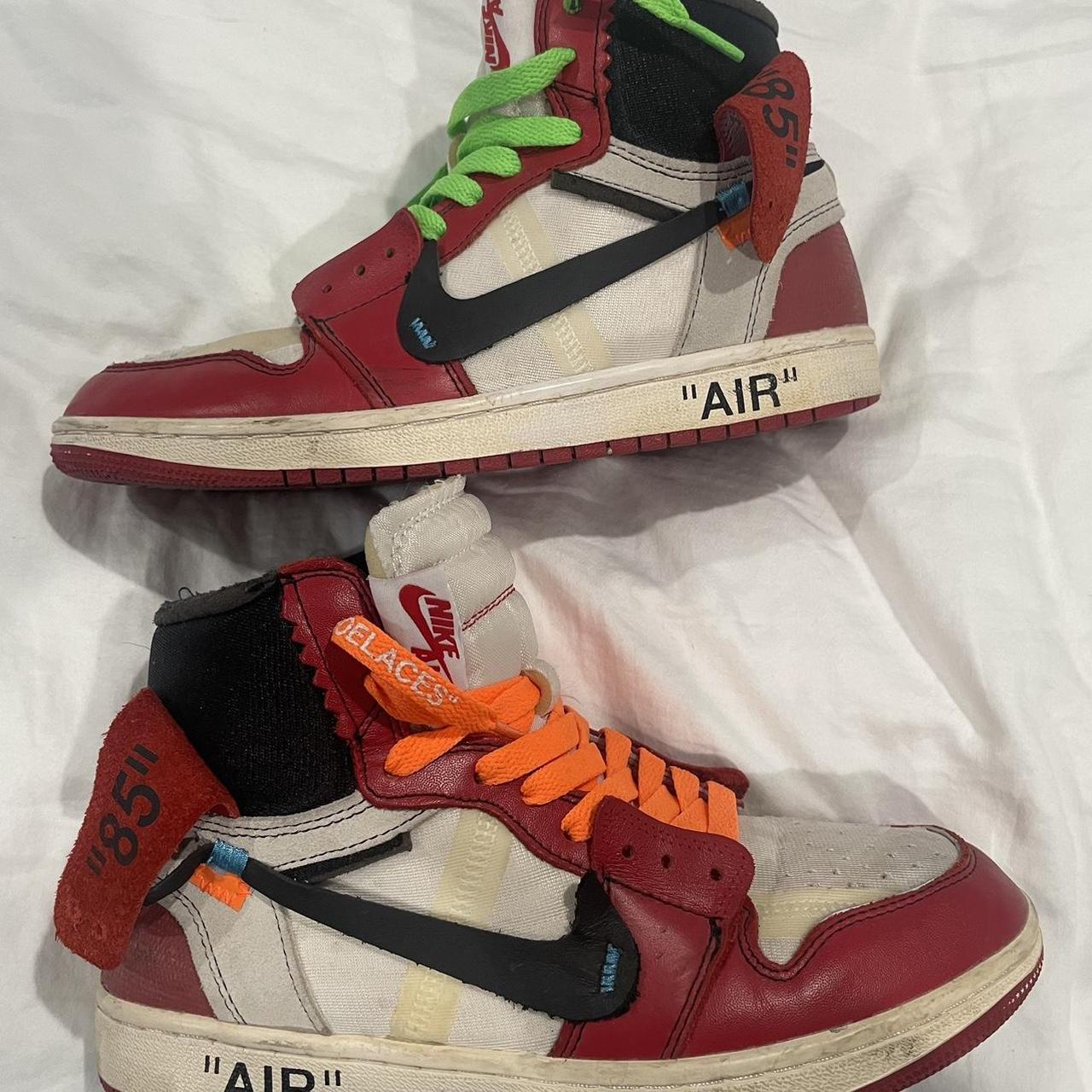 Off White Jordan 1 Chicago No box Fairly used. Depop