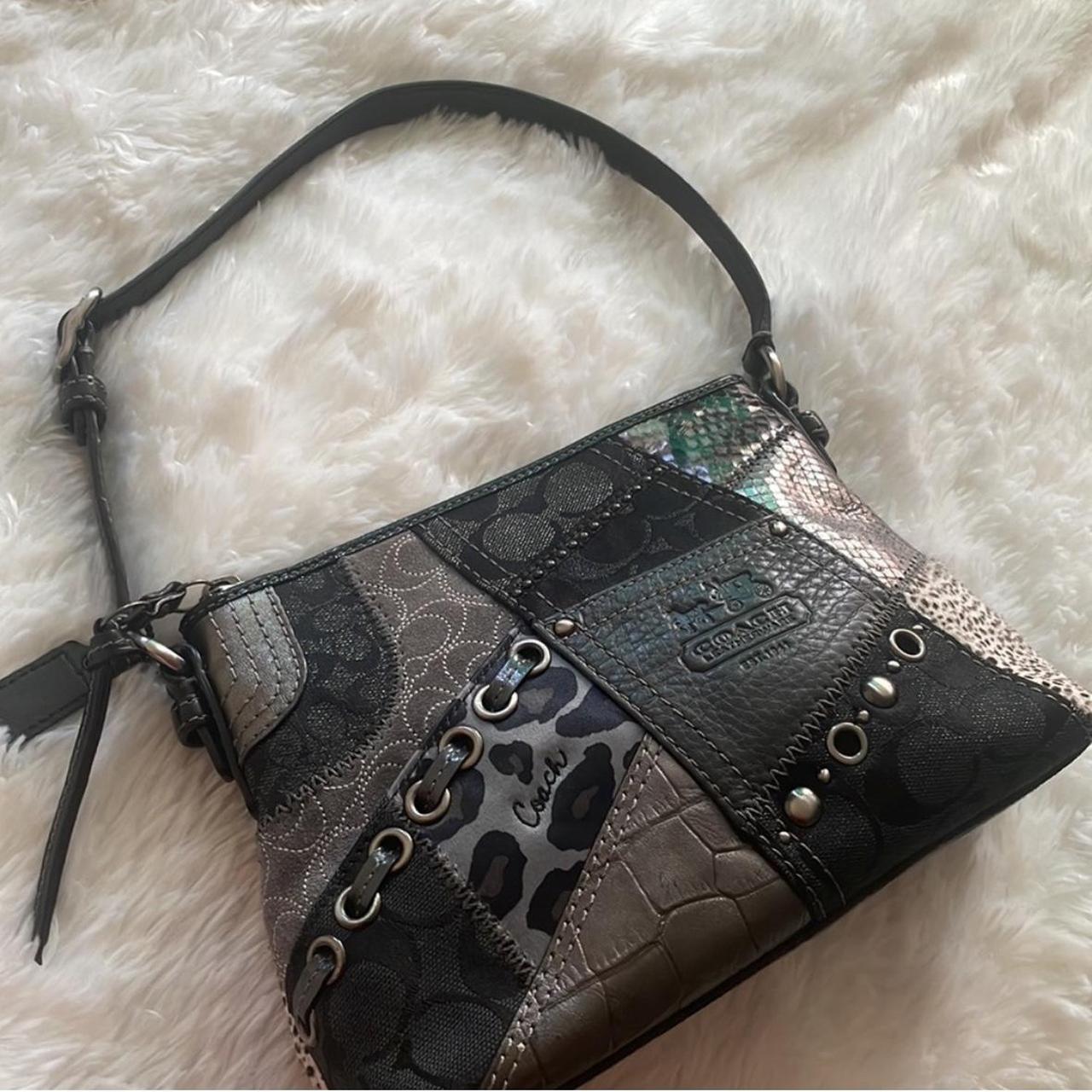 Y2K Mini Coach Patchwork Purse This rare mini | Depop