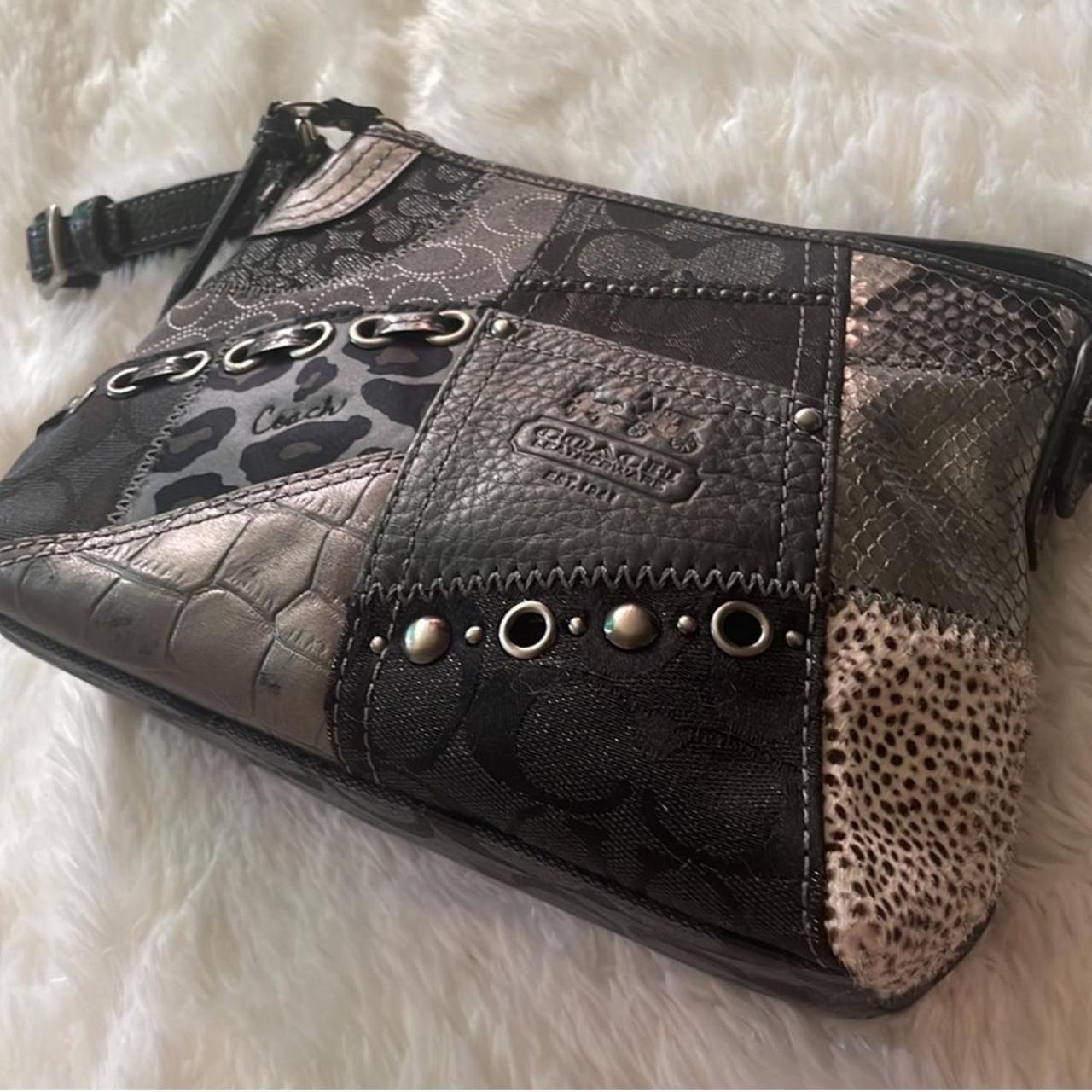 Y2K Mini Coach Patchwork Purse This rare mini | Depop