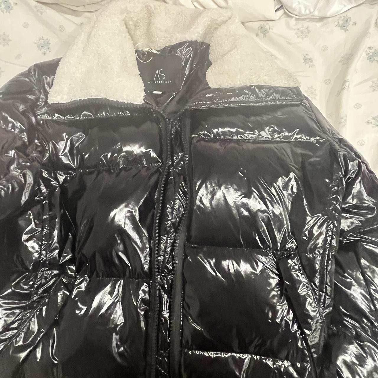 S13 black puffer coat hot sale