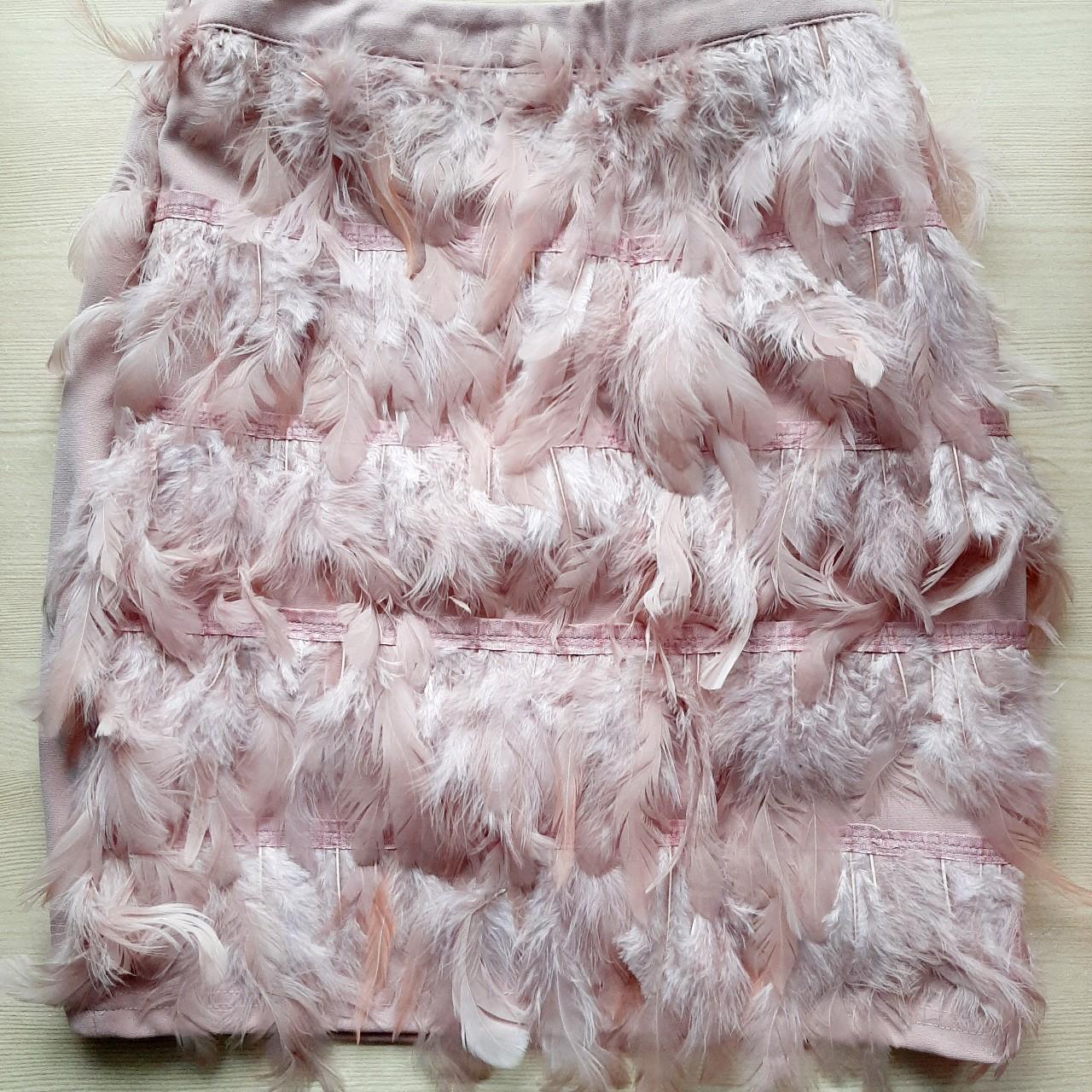 Feather skirt clearance mango