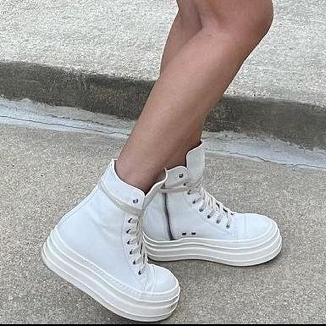 Rick Owens DRKSHDW Women's Sneakers White US – Platform All