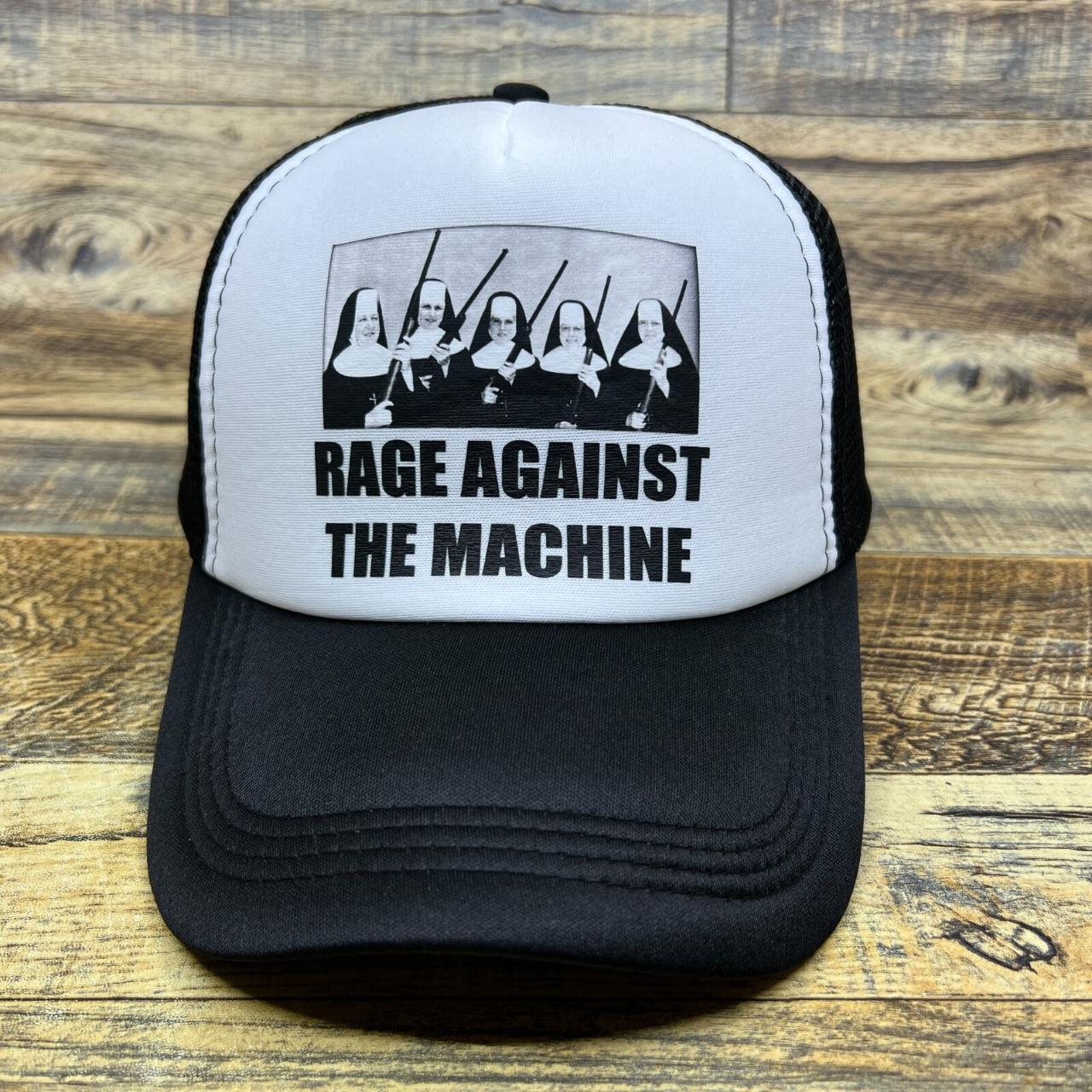 Rage Against The Machine Mens Trucker Hat Black...