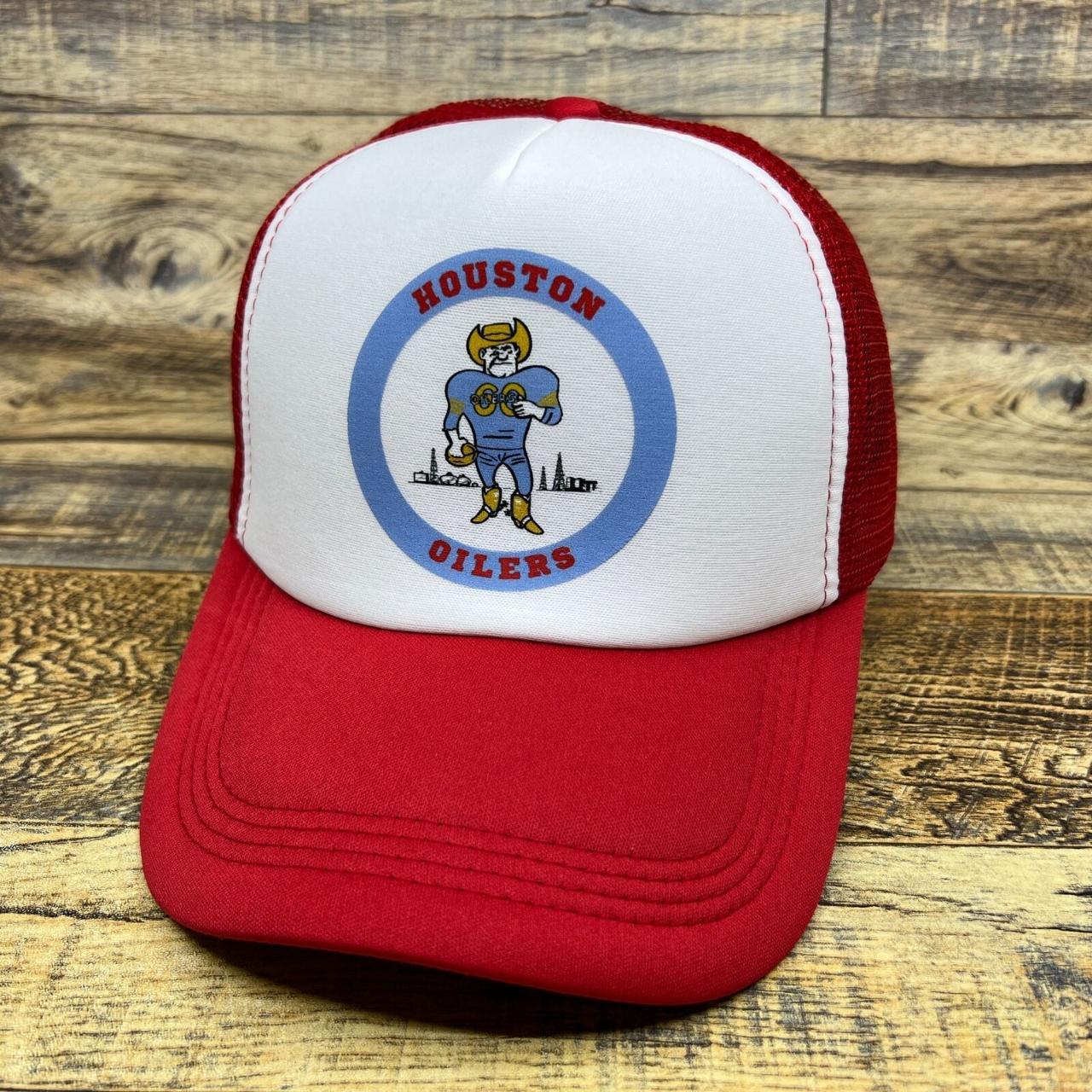 Houston oilers hot sale trucker hat