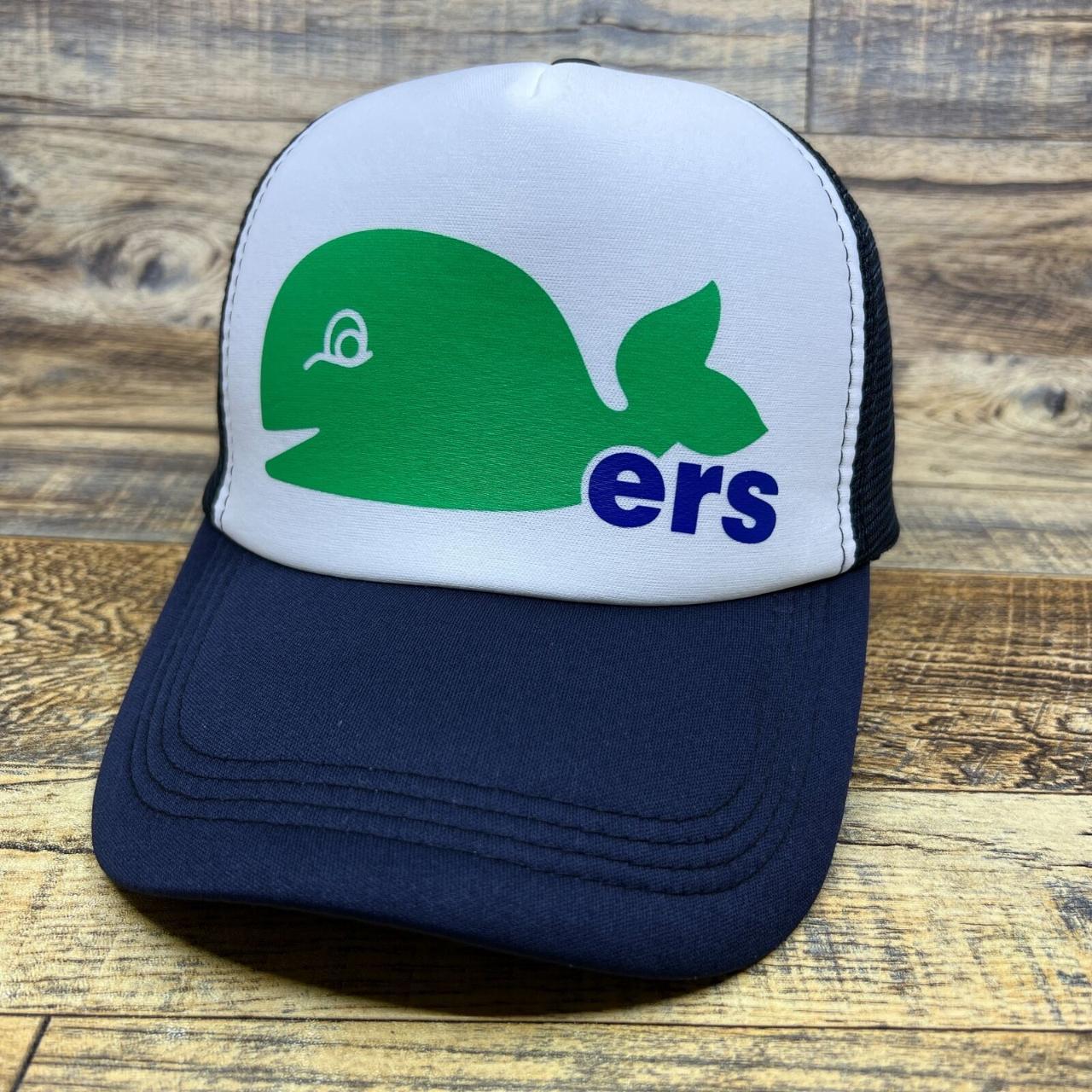 Defunct Hartford Whalers Mens Trucker Hat Navy. Depop