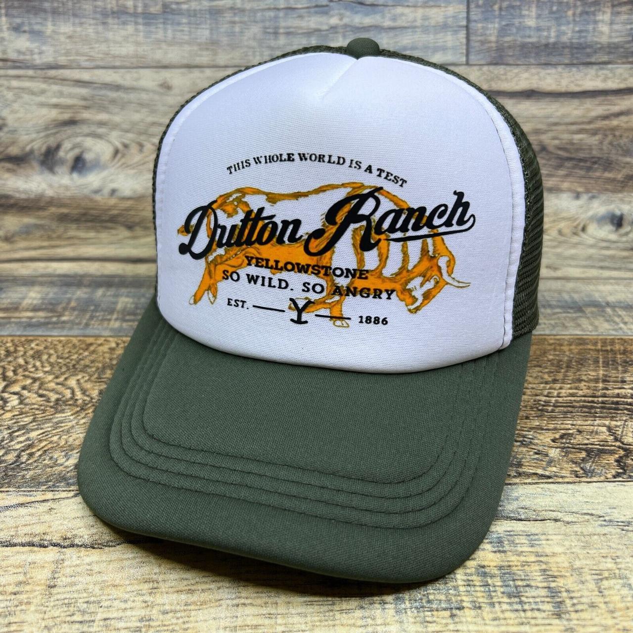 Trucker Hat Men's Yellowstone Hat Yellowstone Dutton Ranch