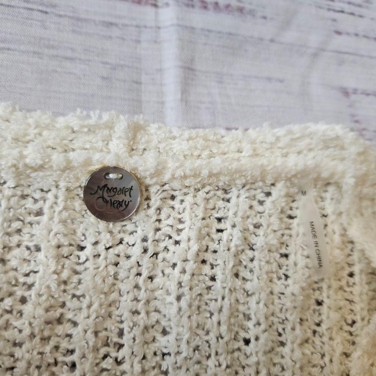 Source Unknown Women's Sweater - Cream - M – Marg… - image 2