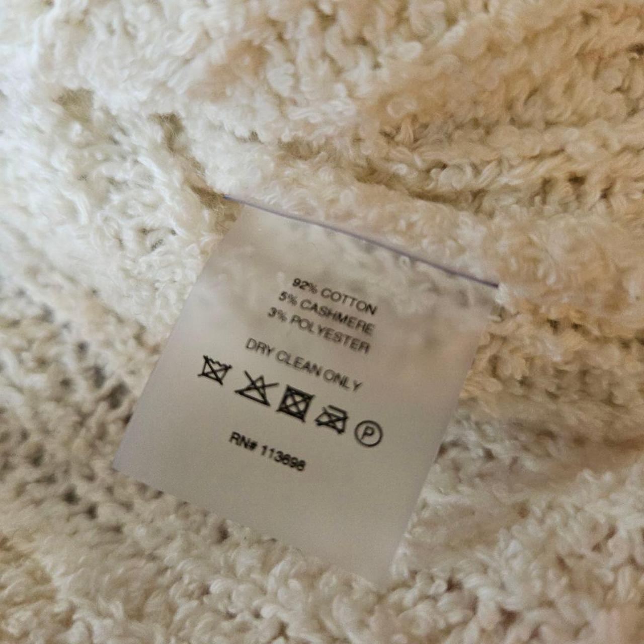 Source Unknown Women's Sweater - Cream - M – Marg… - image 3