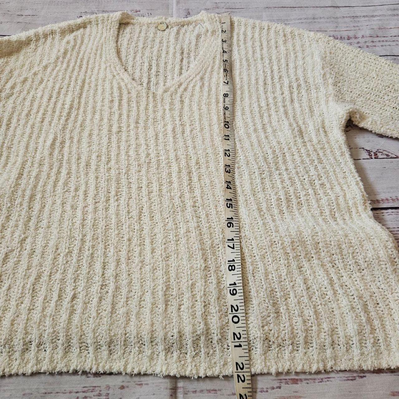 Source Unknown Women's Sweater - Cream - M – Marg… - image 4