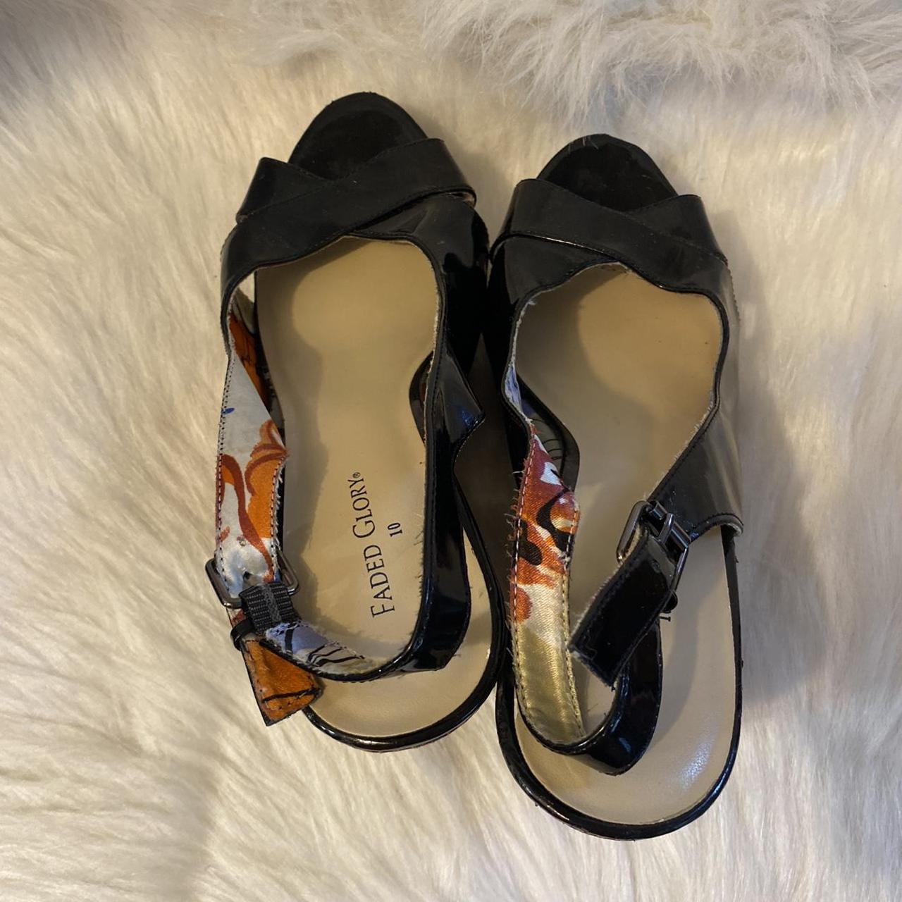 Faded glory hot sale wedge sandals