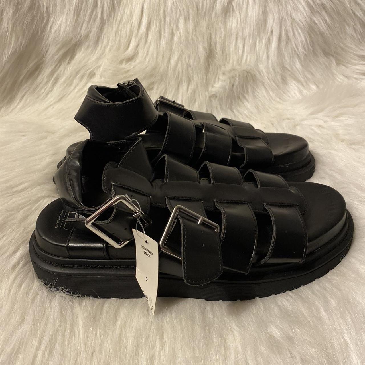 Womens black 2024 sandals size 9