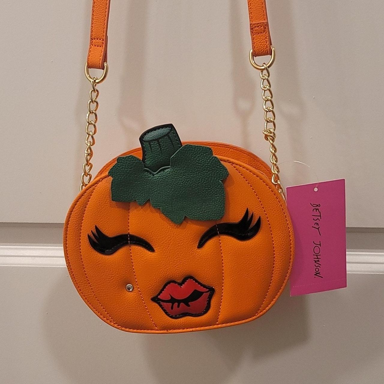 Betsey Johnson Pumpkin order purse!