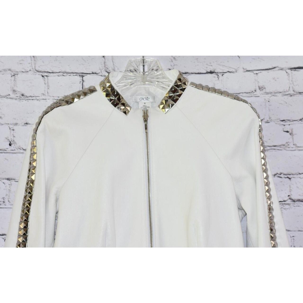 Cache Women's Jacket - White/Silver - 6 – Cache W… - image 2