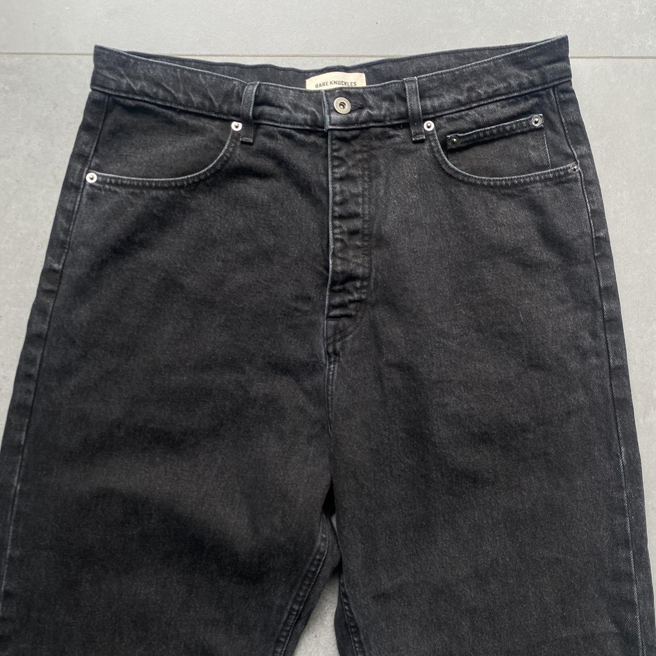 Bare Knuckles Javier wide leg denim 36 Stone washed... - Depop