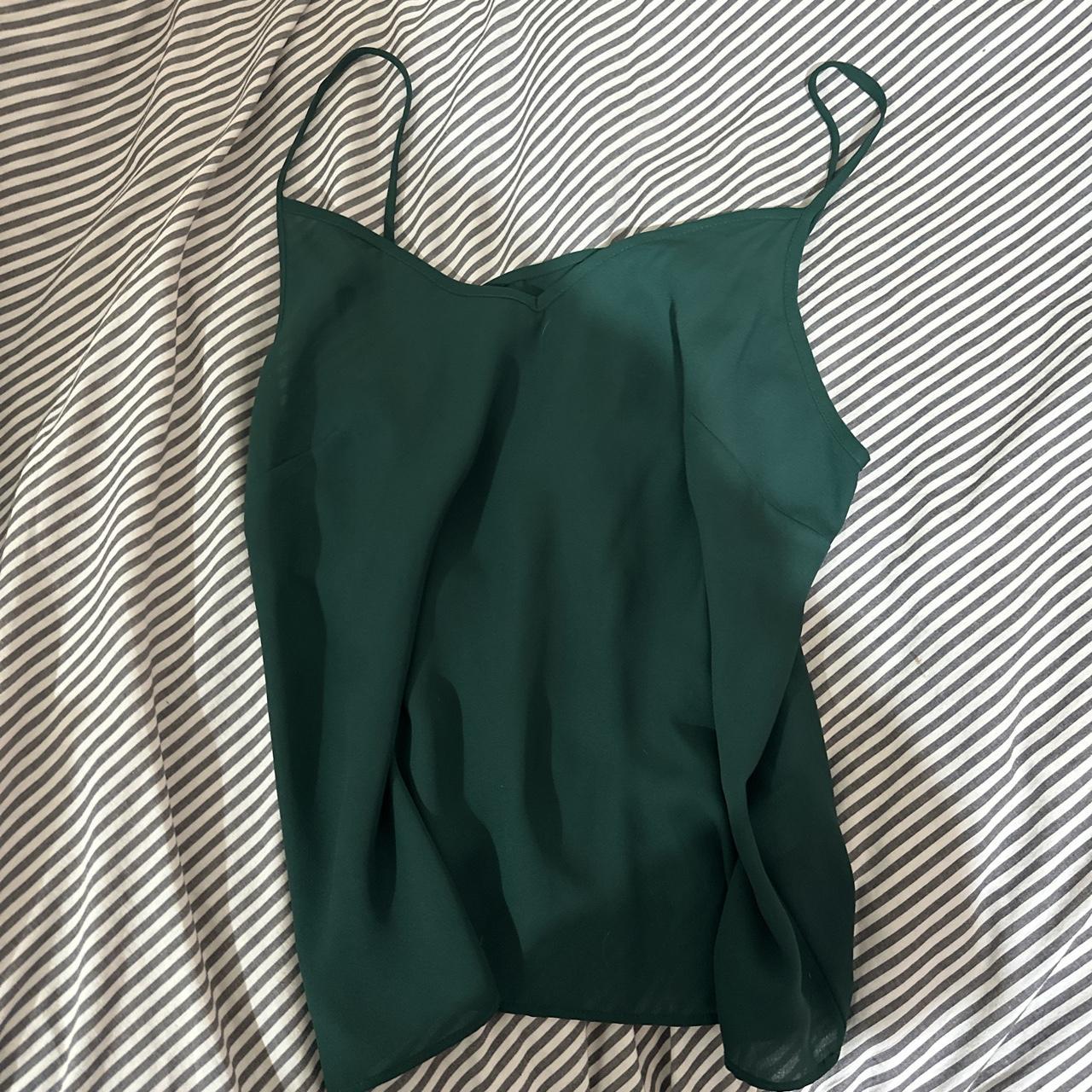 Women's Green Vest Depop