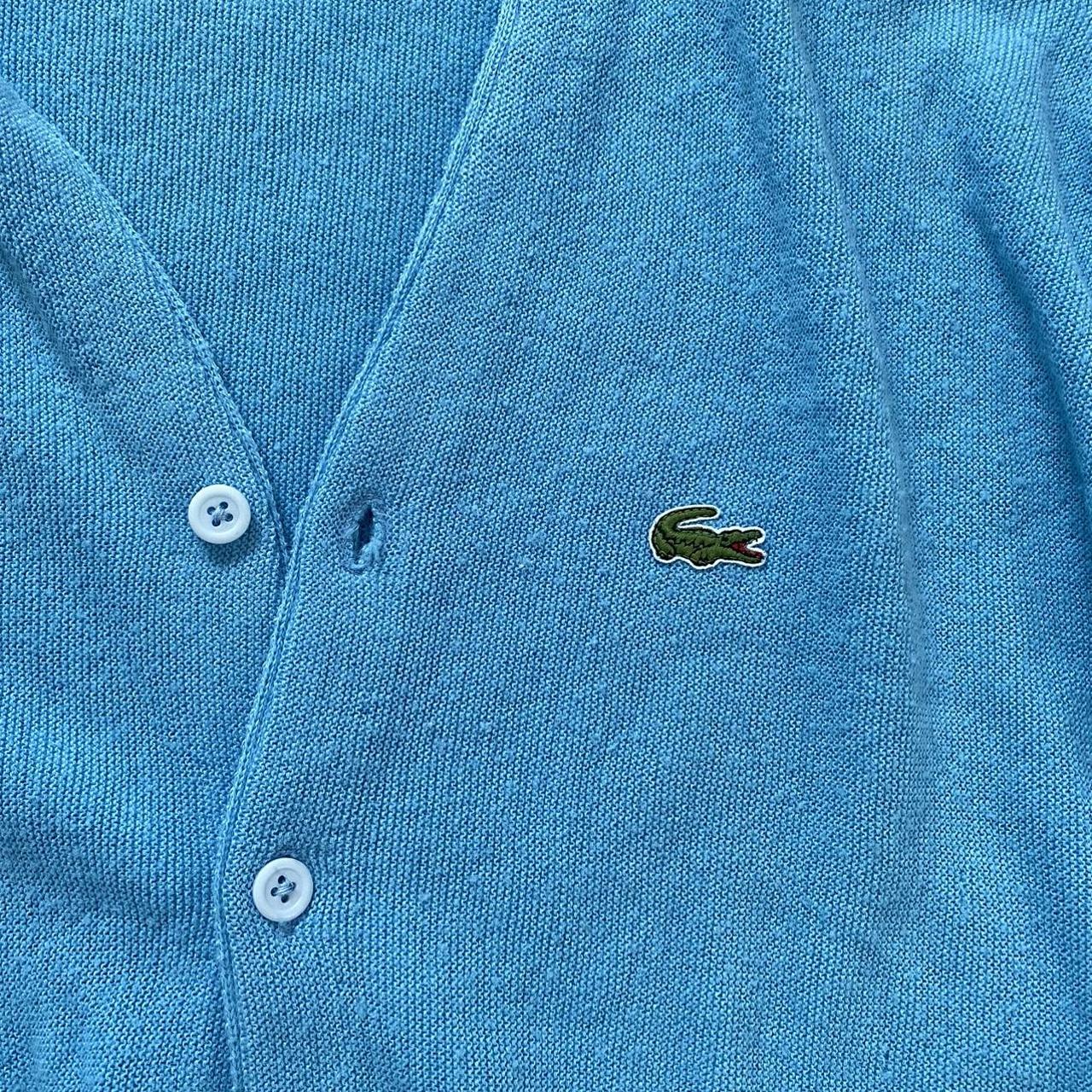 Product Image 4 - vintage blue lacoste cardigan 

comfiest