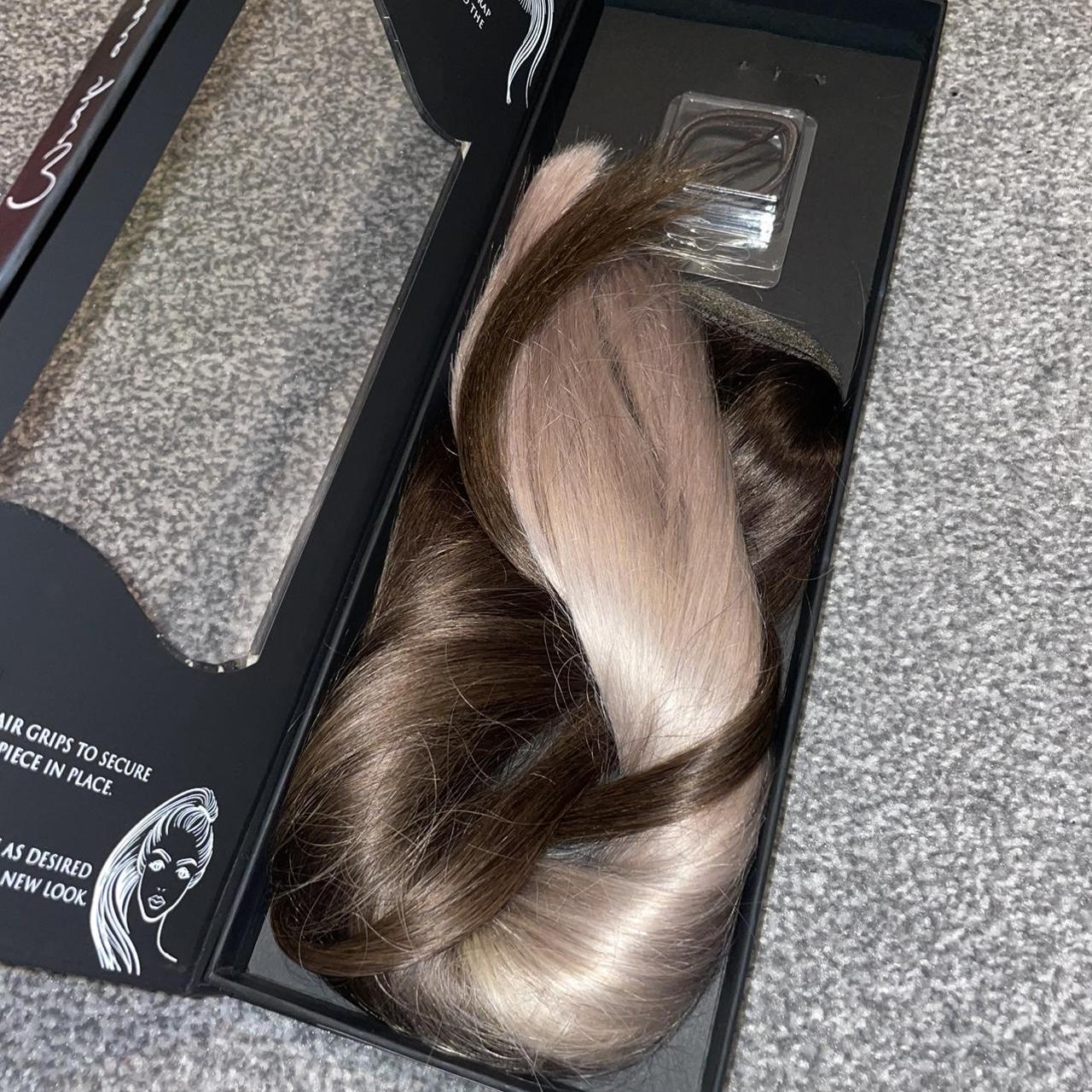 100 real luxury human hair. Foxy Locks clip in... Depop