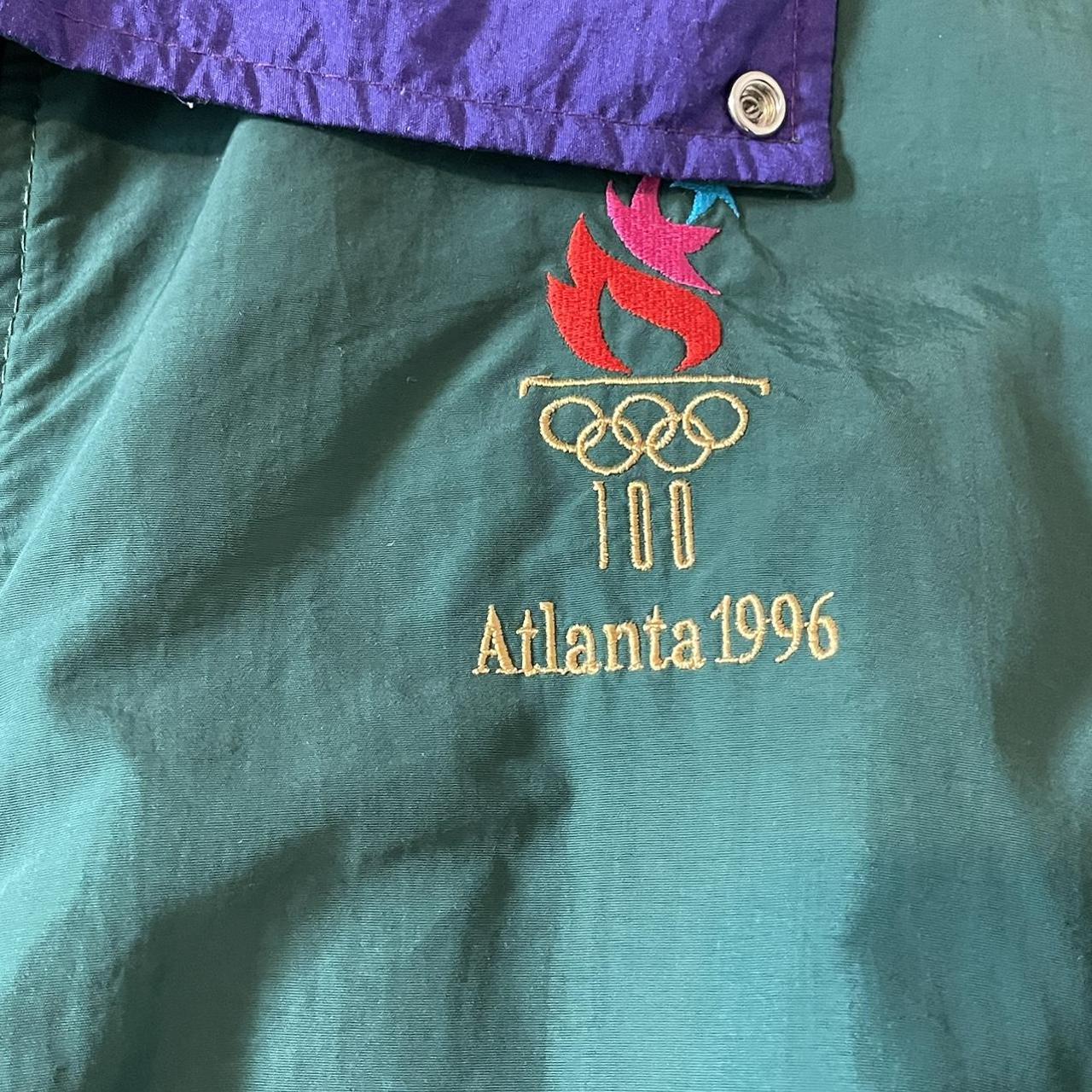 1996 Atlanta Olympics Lightweight Bomber Jacket.... - Depop