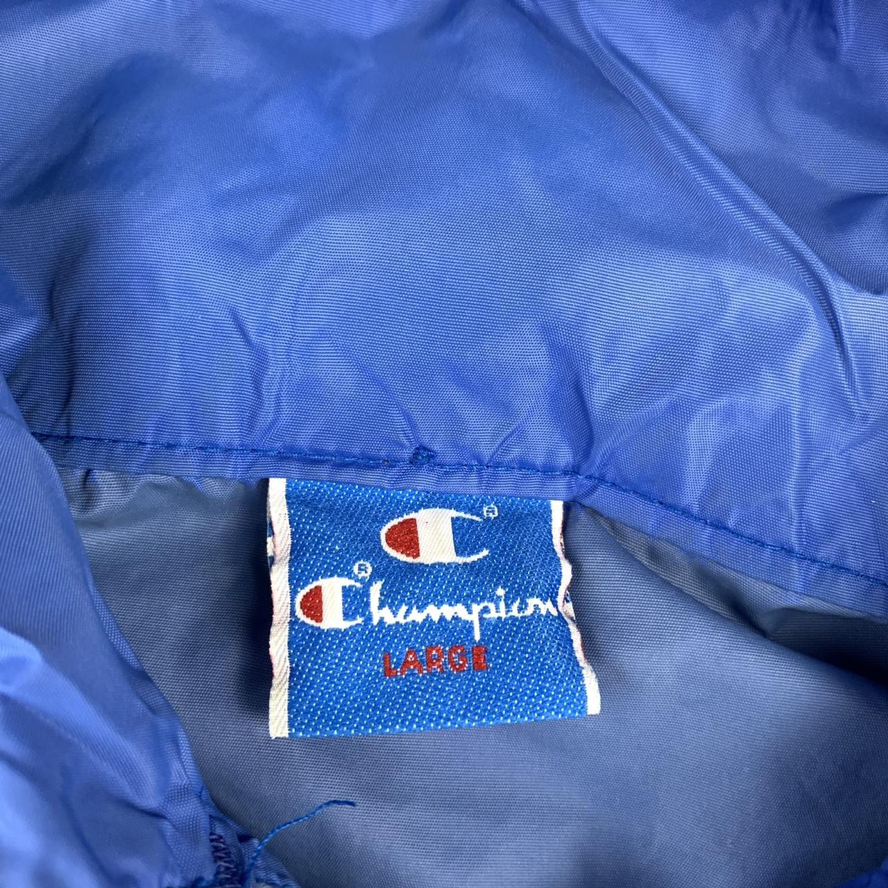 Champion Men's Blue Jacket | Depop