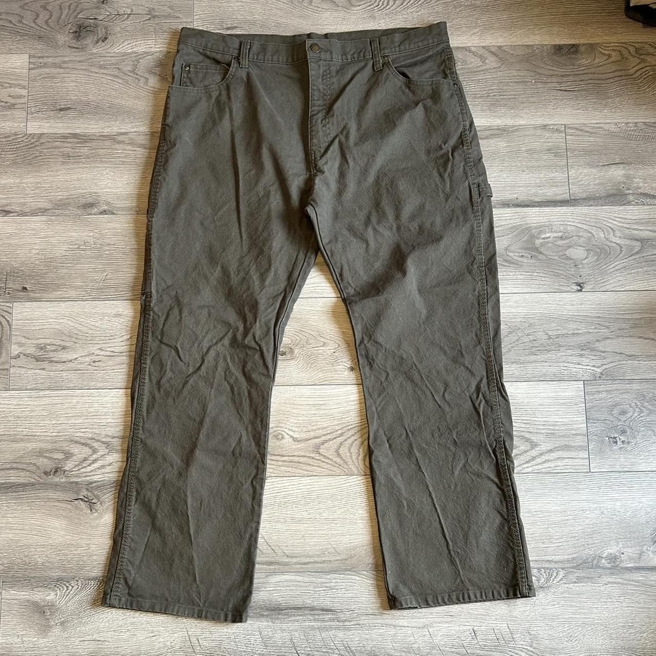 Green dickies carpenter pants size 38x30 - Depop