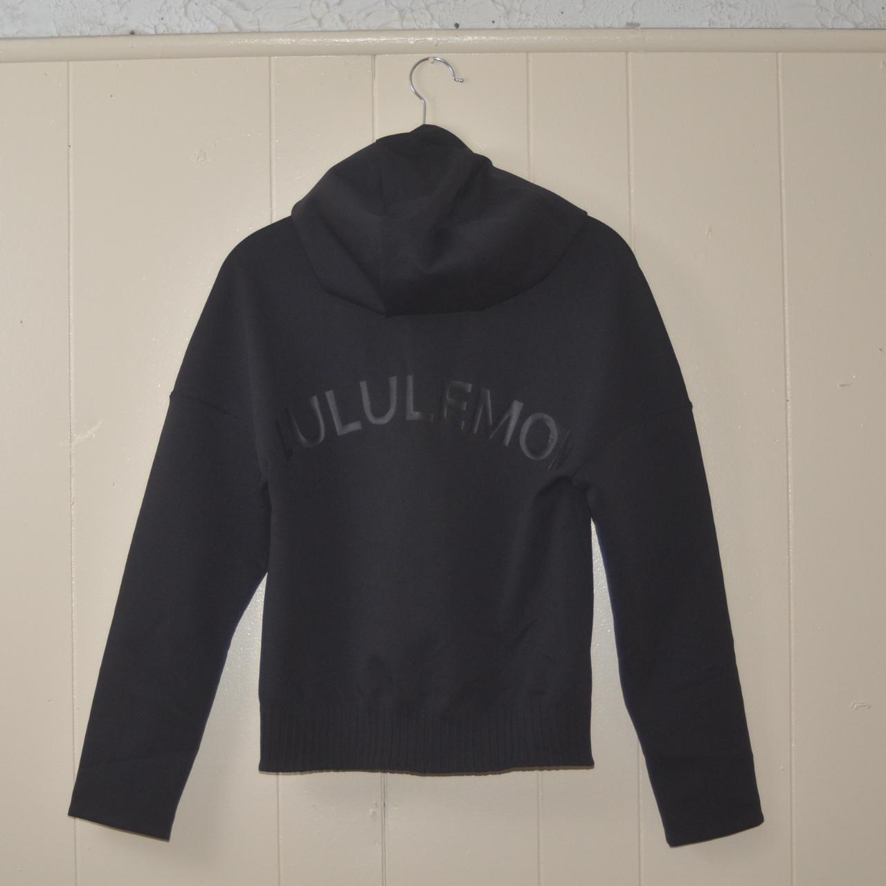 Lululemon limited edition black zip-up jacket. Size... - Depop