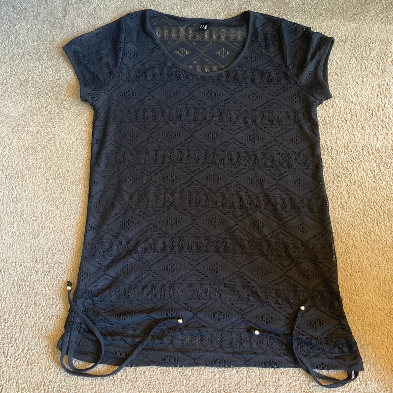 JCPenney Women's Black Coverups Depop
