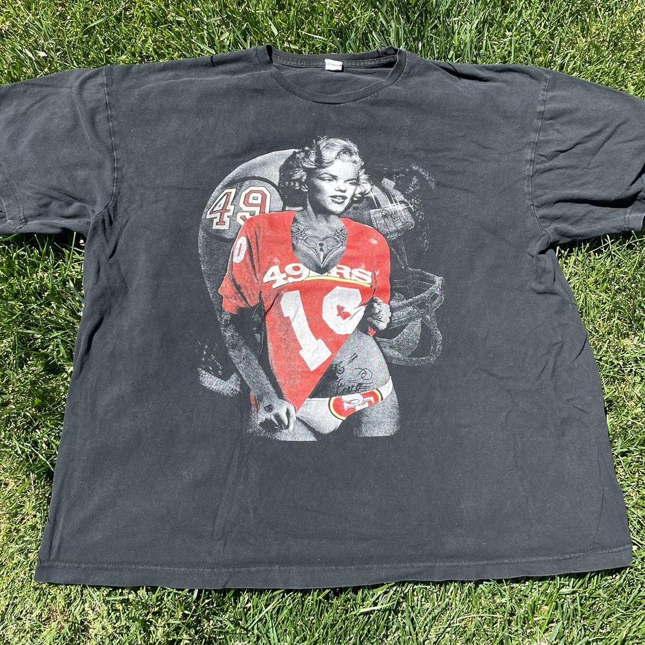 Other Marilyn Monroe San Francisco 49ers Ejel Fitted Tee Shirt