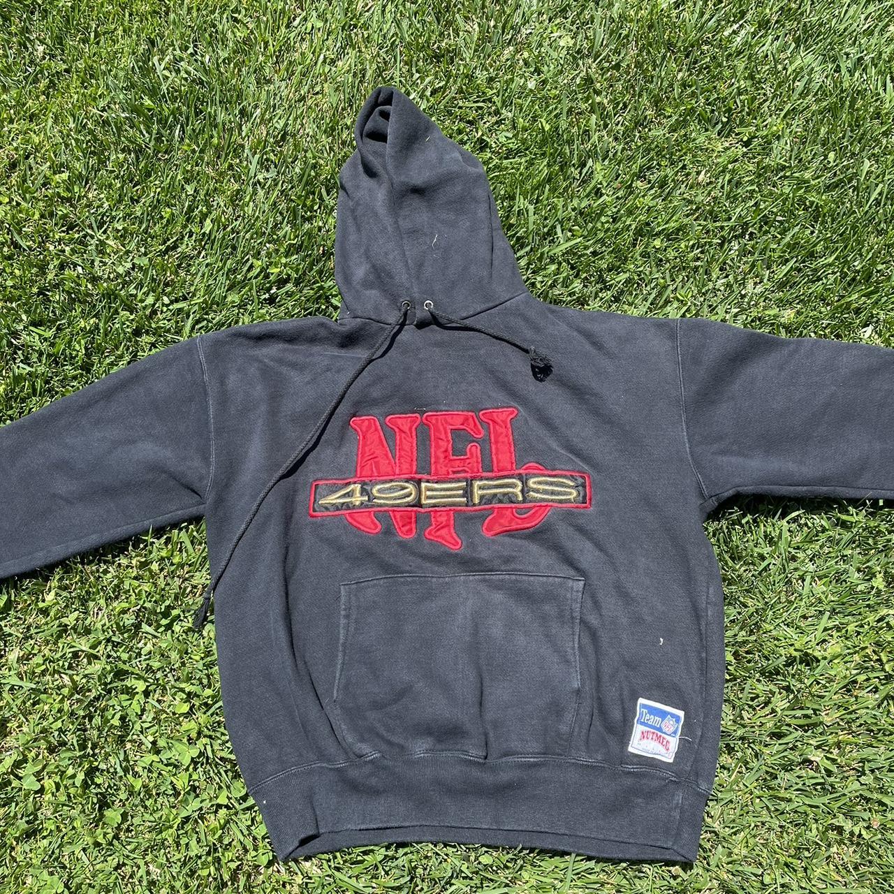 VINTAGE 49ERS NUTMEG HOODIE SIZE M • • • Personally - Depop