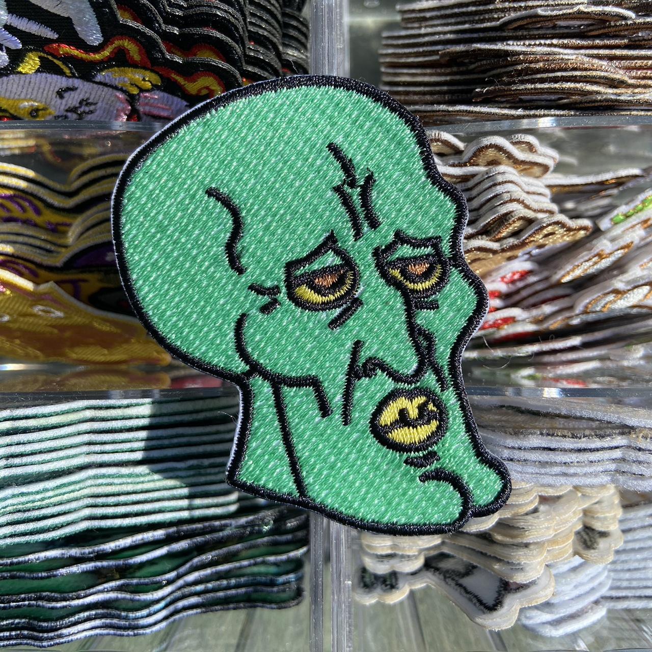 Handsome Squidward Clothing Patch. Iron On Sew On Embroidered Patches. –  Madhattersdiary6