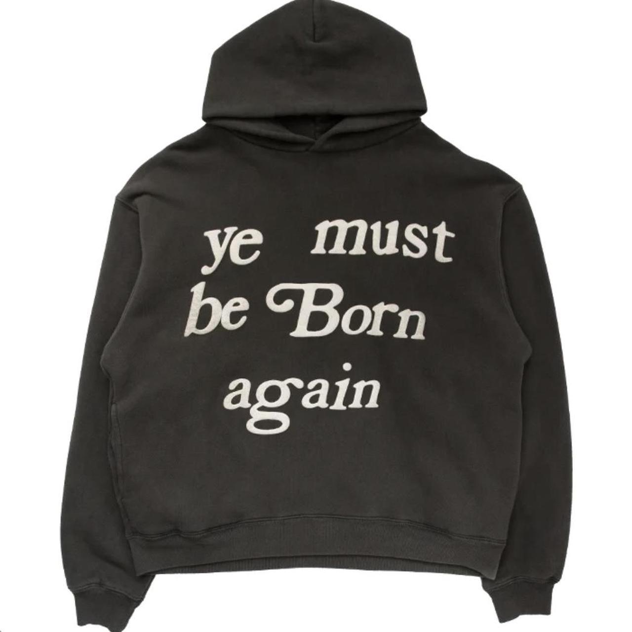 Cactus Plant Flea Market Born Again Hoodie- Black - Depop