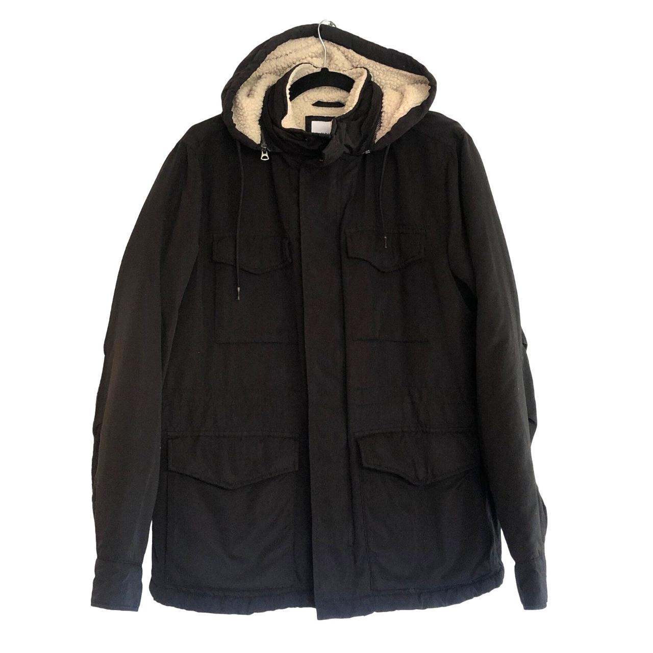 Old Navy Men's Black Jacket Depop