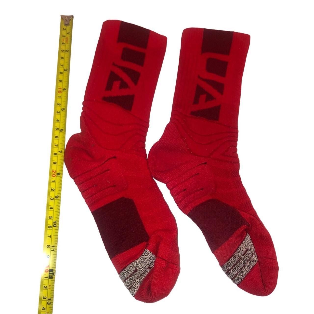 UNDER ARMOUR- MEN RED SHORT SOCKS Features: •... - Depop