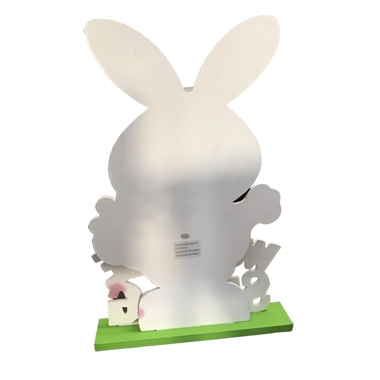 HANDCRAFTED WELCOME SPRING RABBIT /EASTER DEORATING... - Depop