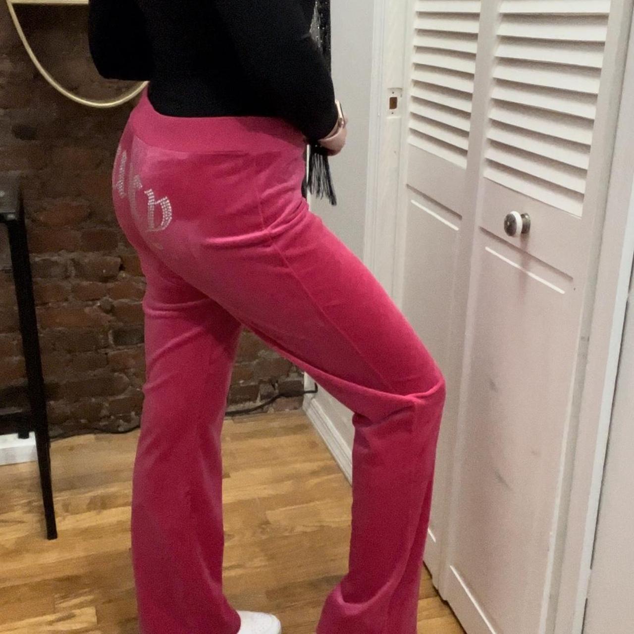 Terry cloth juicy couture flare pants - Depop