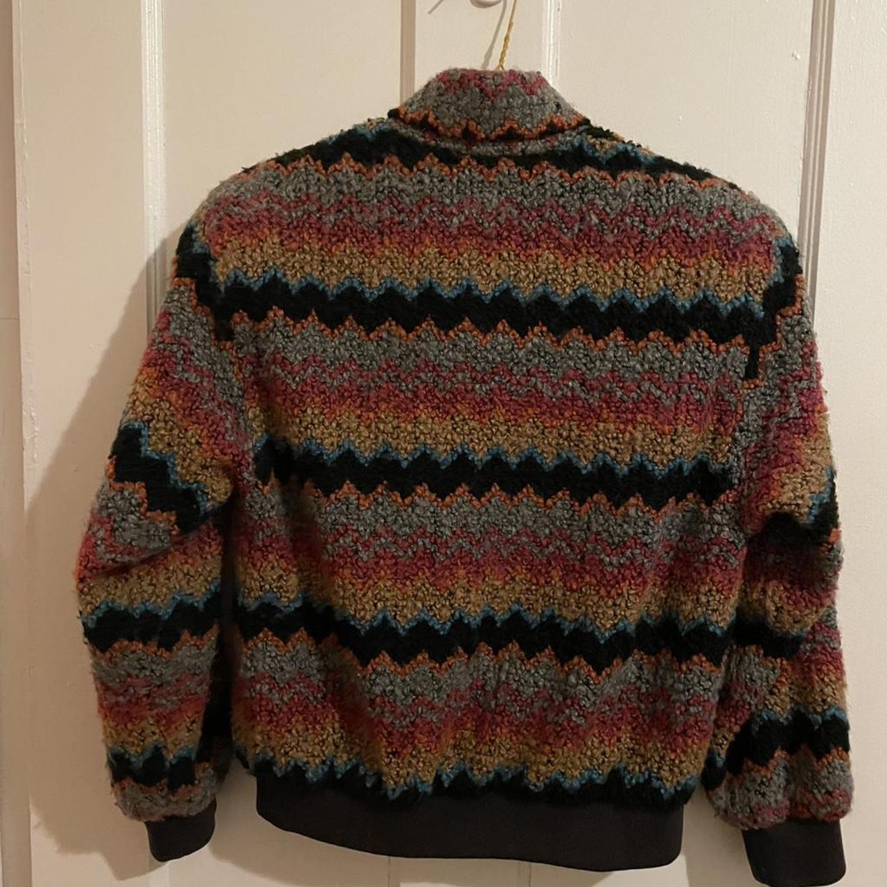 Women's Jacket - Multi - S – Brown and multi-colo… - image 2